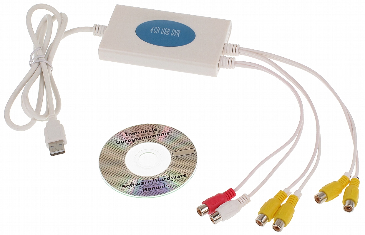 TARJETA DE VÍDEO USB DVR-USB/41 25 FPS + SOFTWARE - Tarjetas de grabación  de vídeo - Delta