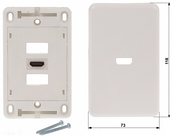 SURFACE OUTLET HDMI PWC G
