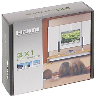 SWITCH HDMI SW 3 1P