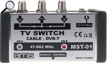 REMOTE CONTROLLED TV SWITCH MST 01