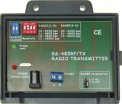 TRANSMISOR INAL MBRICO RS 485RF TX