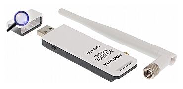 WLAN USB ADAPTER TL WN722N 150 Mbps TP LINK