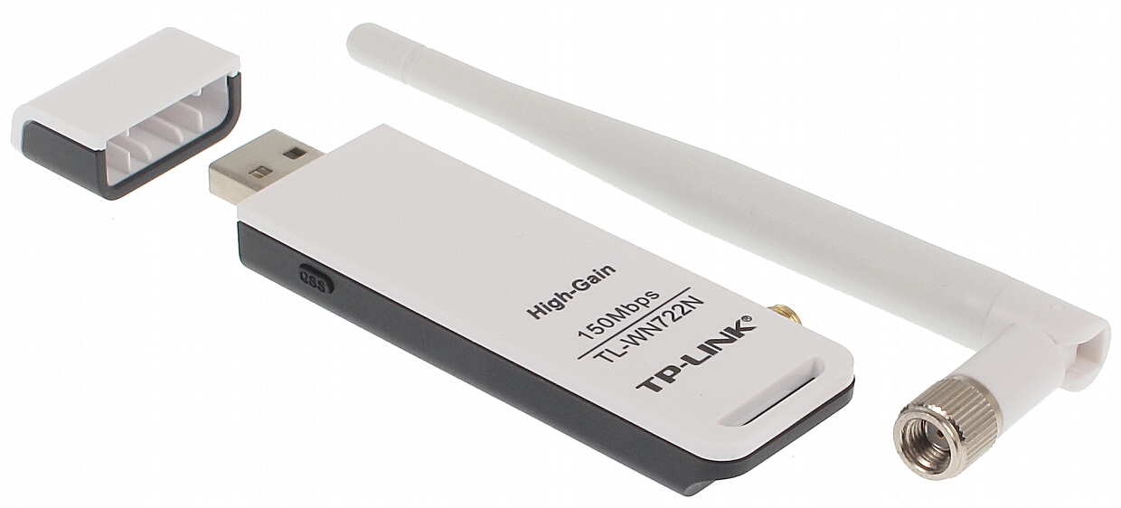 WLAN USB ADAPTER TL-WN722N 150 Mbps TP-LINK - 2.4 GHz and 5 GHz Wireless  Card Adapters - Delta