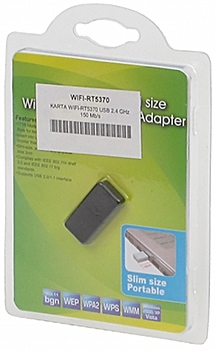 TARJETA WLAN USB WIFI RT5370 150 Mbps