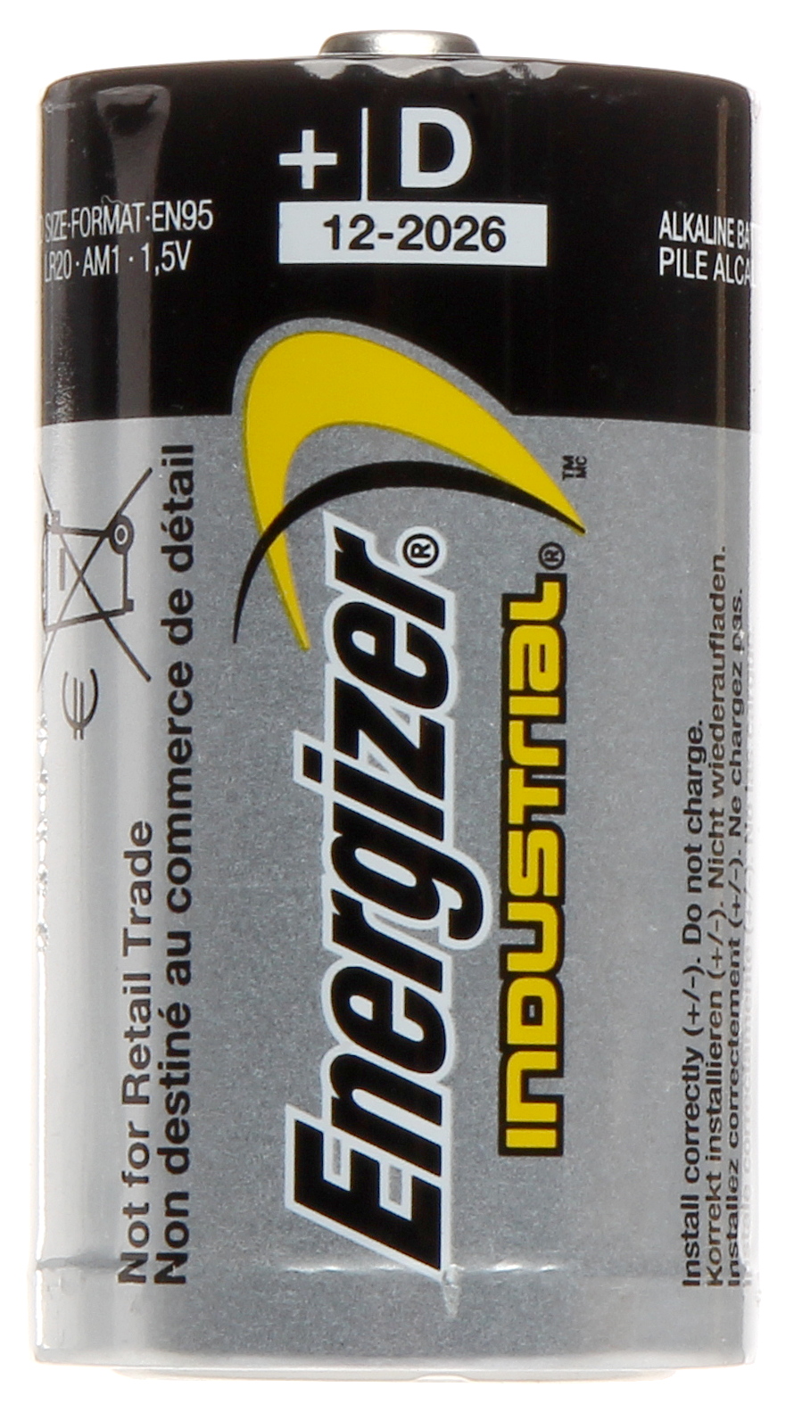 ALKALINE BATTERY BAT-LR20 1.5 V LR20 (D) ENERGIZER - Alkaline batteries -  Delta