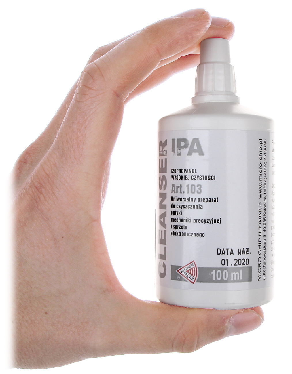 IZOPROPIL ALKOHOL CLEANSER-IPA/100 ÜVEG 100 ml - Tisztító-, kenő és  karbantartó szerek - Delta