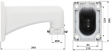 IP SPEED DOME CAMERA OUTDOOR DH SD60230T HN 1080p 4 5 135 mm DAHUA