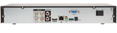 HD CVI PAL TCP IP RECORDER DHI HCVR7104H 4M 4 KANALEN DAHUA