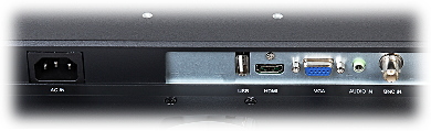 DAHUA MONITOR HDMI VGA CVBS AUDIO DHI LM18 L100 18 5