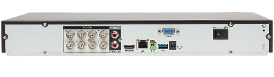 AHD HD CVI HD TVI CVBS TCP IP RECORDER XVR5208AN 4KL 8 KANALEN DAHUA