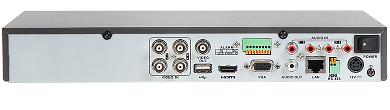 AHD HD CVI HD TVI CVBS TCP IP INSPELARE DS 7204HUHI K1 4 KANALER Hikvision