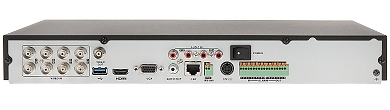 AHD HD CVI HD TVI CVBS TCP IP INSPELARE DS 7208HUHI K2 8 KANALER Hikvision