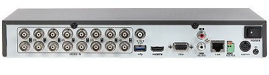 AHD HD CVI HD TVI CVBS TCP IP RECORDER DS 7216HQHI K1 16 KANALEN Hikvision