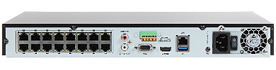 IP INSPELARE DS 7616NI E2 16P A 16 KANALER 16 PORTERS SWITCH POE Hikvision