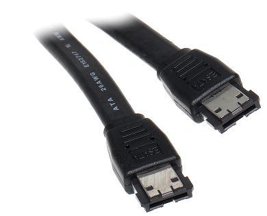 CABLE ESATA WW 1 0M FOR ESATA HDDS
