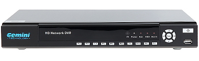 AHD HD CVI HD TVI CVBS TCP IP RECORDER GT DX42 16H16F 16 KANALEN GEMINI TECHNOLOGY