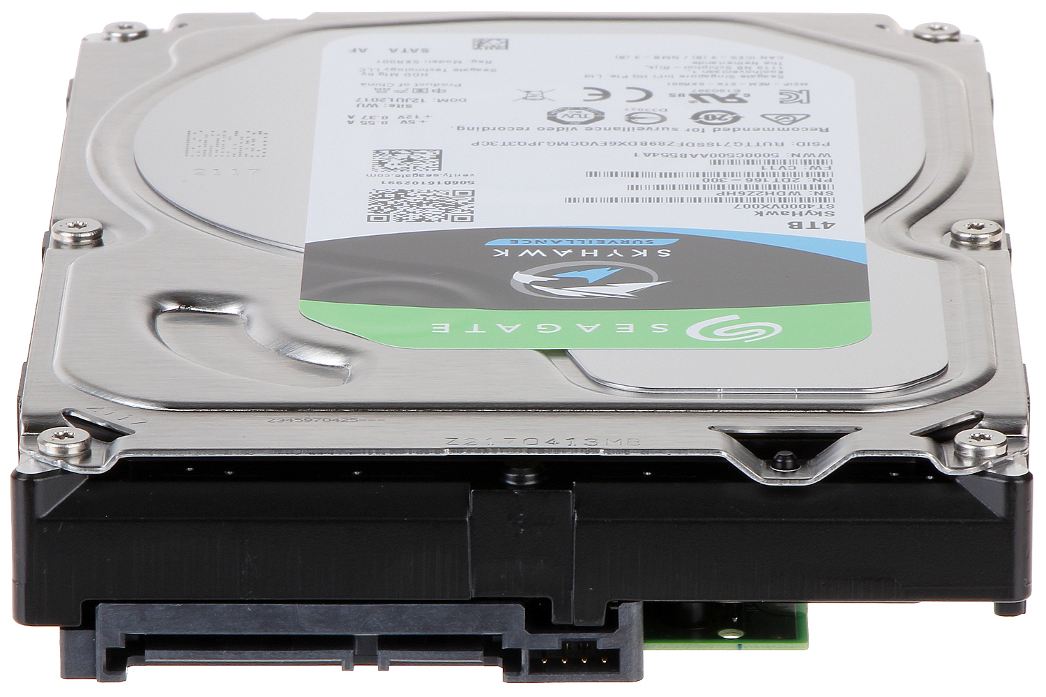 HDD FOR DVR HDD-ST4000VX007 4TB 24/7 SkyHawk SEAGATE - Hard Disk Drives -  Delta