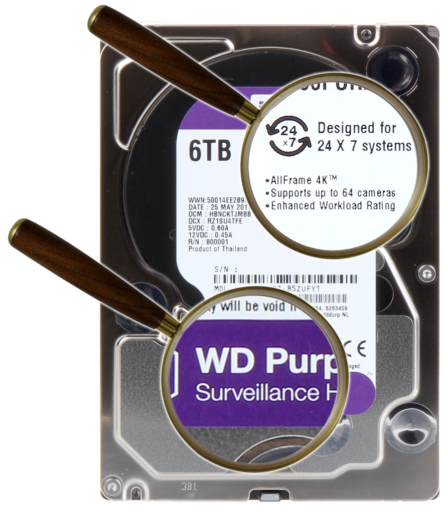 最大級 Western Digital 内蔵HDD 6TB WD60EZAZ ＊２台 PC周辺機器