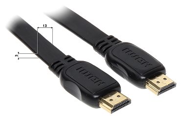 KAABEL HDMI 1 0 FL 1 m