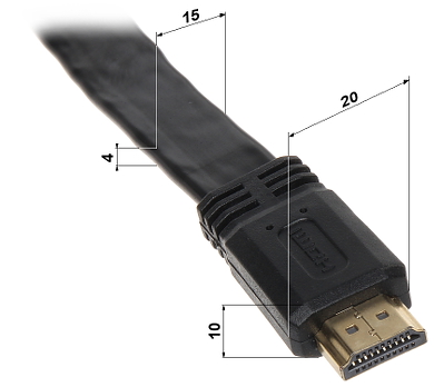 CABLE HDMI 10 FL 10 m