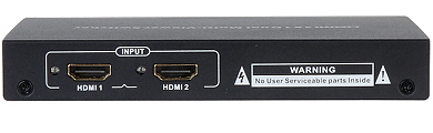 VAIZDO DALYTUVAS HDMI SW 2 1P POP