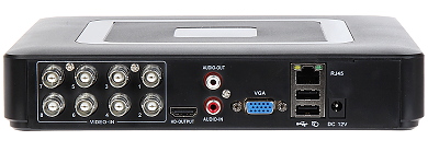 AHD HD CVI HD TVI CVBS TCP IP INSPELARE HYBRO H81 8 KANALER