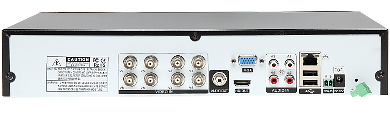 AHD HD CVI HD TVI CVBS TCP IP INSPELARE HYBRO H826E 8 KANALER