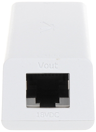 ADAPTER TO POWER SUPPLY VIA TWISTED PAIR CABLE INSTANT 802 3AF IN UBIQUITI