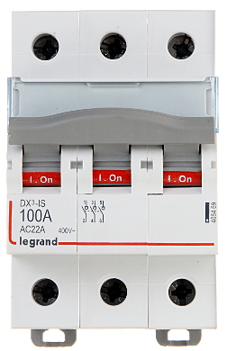 ISOLATING SWITCH LE 406469 THREE PHASE 100 A LEGRAND