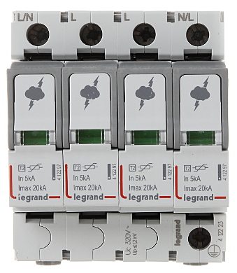 OVERVOLTAGE LIMITER LE 412223 THREE PHASE 2 TYPE LEGRAND