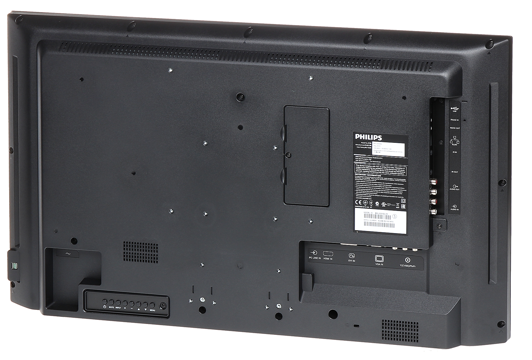 PHILIPS MONITOR HDMI, DVI, VGA, CVBS, AUDIO PH-BDL3230... - LCD Monitors -  Delta