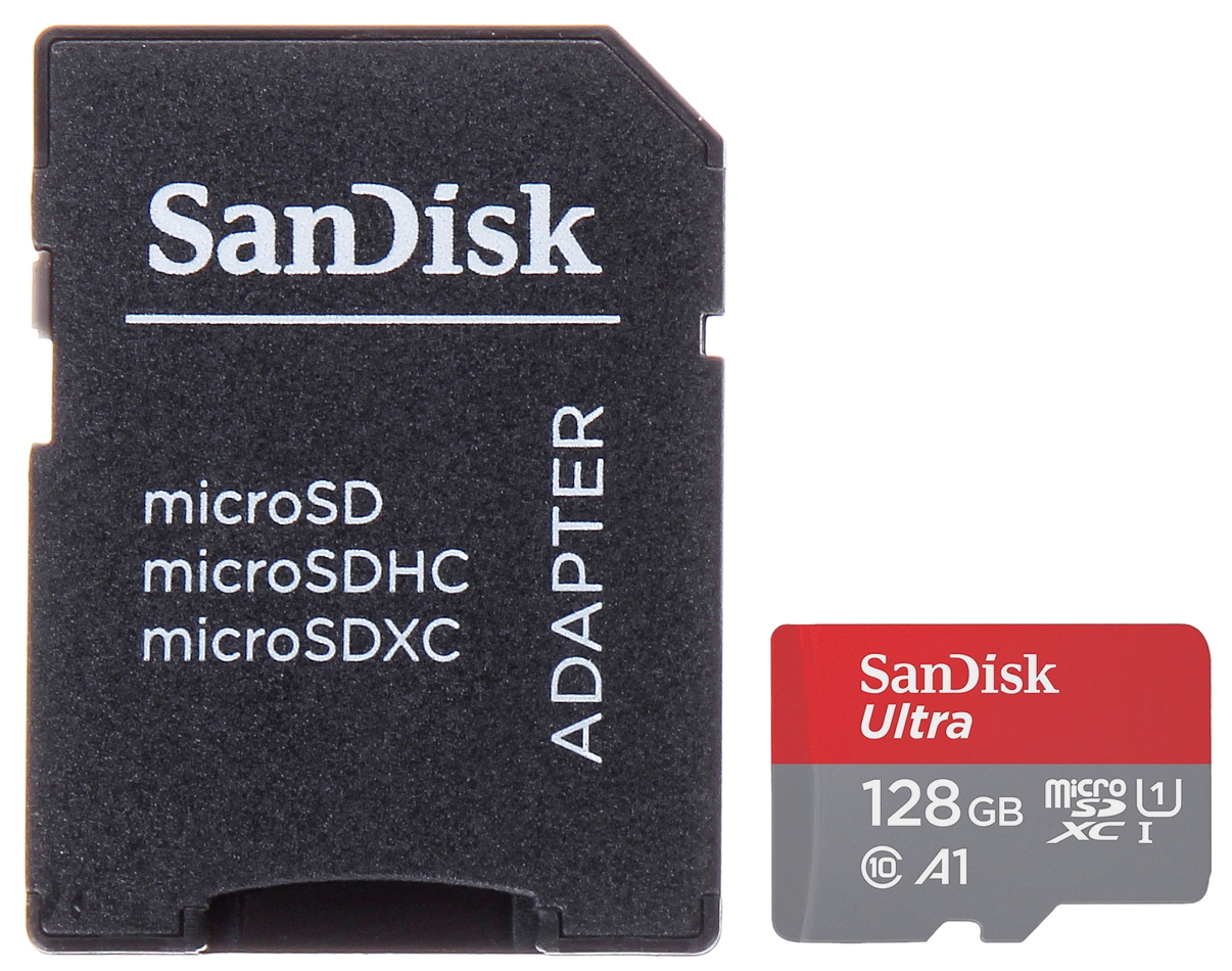 MINNESKORT SD-MICRO-10/128-SAND UHS-I, SDXC 128 GB SAN... - Pendrive och  minneskort - Delta