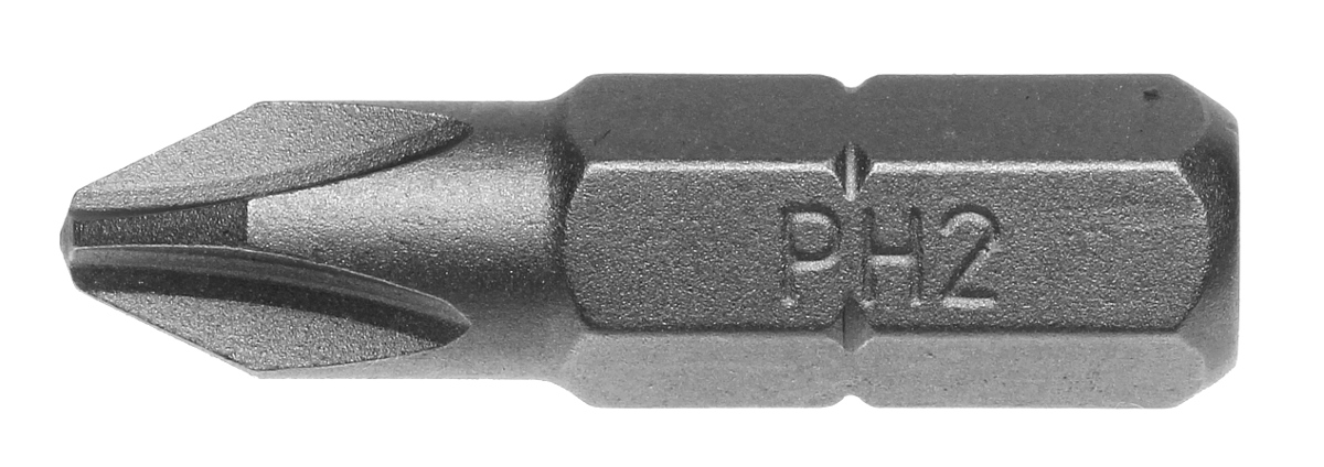 Embouts de vissage à empreinte Phillips PH2 25mm STANLEY - 0-68