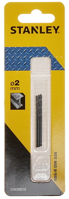 METAL DRILL BIT ST STA50010 2 mm STANLEY