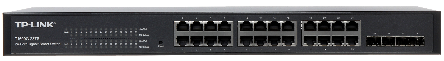 SWITCH TL-SG2424 24-PORT +SFP TP-LINK - Switches - Delta