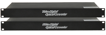 FIBER OPTIC VIDEO CONVERTER WO 16V1DS 16x VIDEO RS 485 TXRX SET
