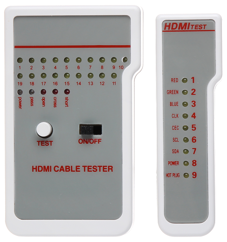 HDMI CABLES TESTER WZ-0017 LOGILINK - HDMI Other Devices and Accessories -  Delta
