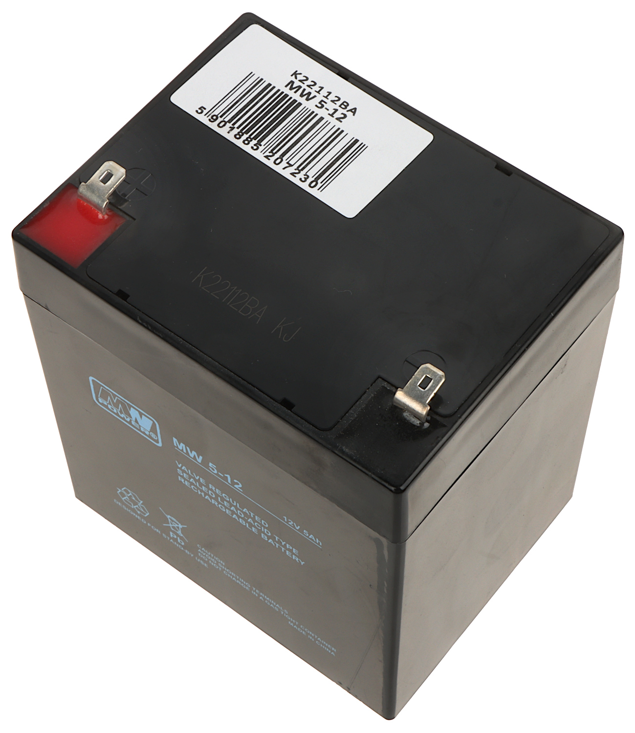 BATERÍA 12V/9AH-MWP - Capacidad de la batería hasta 9Ah - Delta