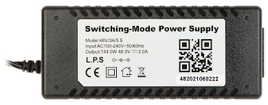 SWITCHING ADAPTER 48V 3A 5 5