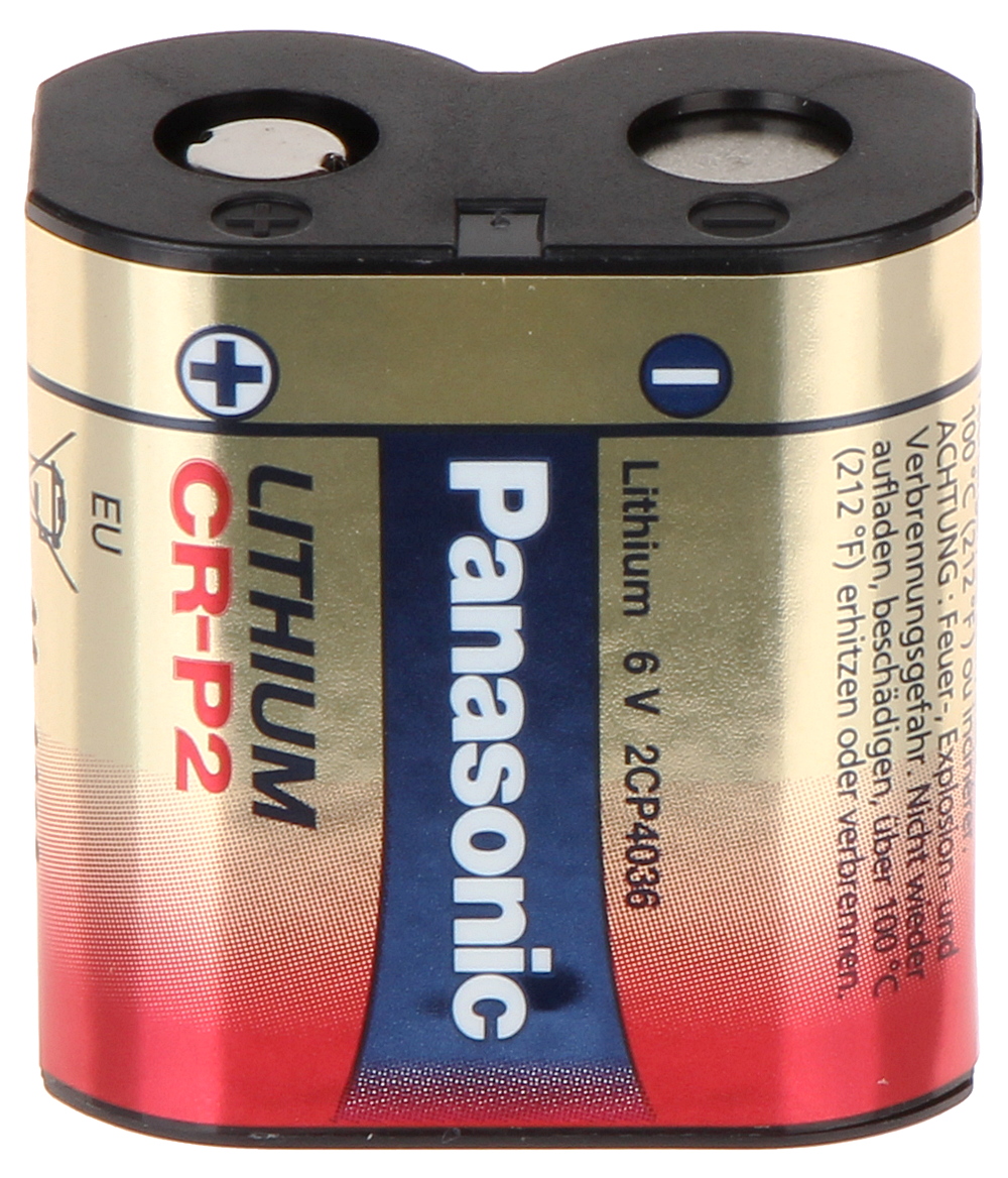 LITHIUM BATTERY BAT-CRP2 6 V PANASONIC - Lithium and Other Batteries - Delta