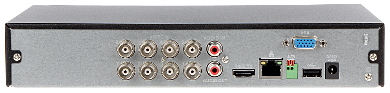 AHD HD CVI HD TVI CVBS TCP IP RECORDER BCS XVR0801 III 8 KANALEN