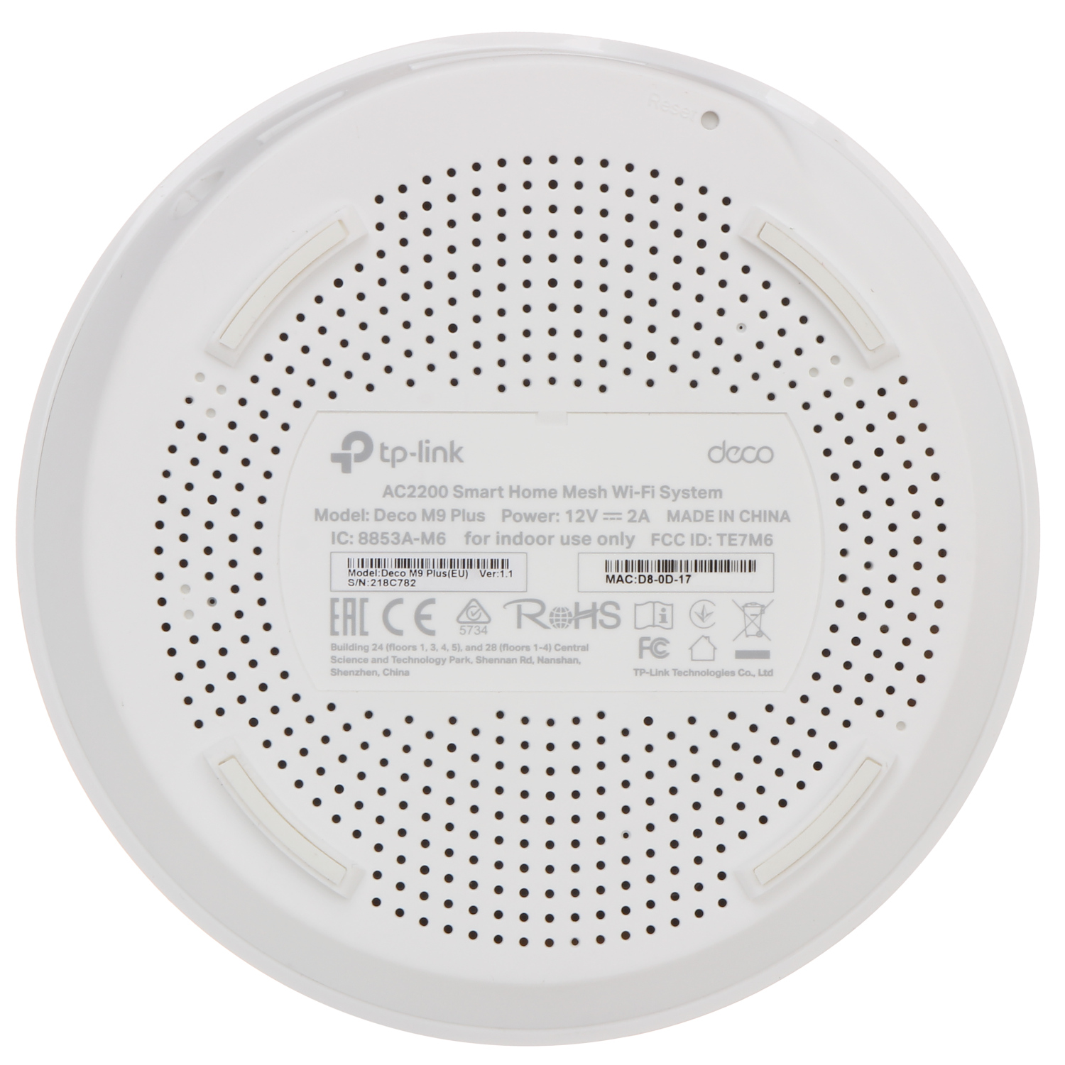 WHOLE HOME WI-FI SYSTEM DECO-M9-PLUS(2-PACK) 2.4 GHz