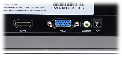 MONITEUR VGA HDMI AUDIO DHL27 F600 27 1080p LED DAHUA