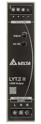 SCHAKELENDE VOEDING DRL 12V120W 1EN Delta Electronics