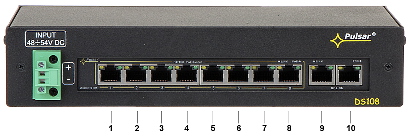 Switch PoE 10 DS 108 PULSAR