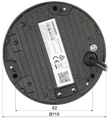 IP DS 2CD2545FWD IS BLACK 2 8MM 4 Mpx Hikvision