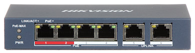 POE SWITCH DS 3E0106P E M 4 POORTS Hikvision