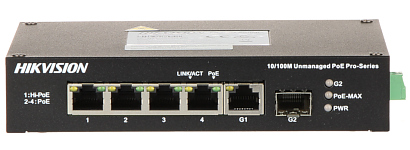 SWITCH POE DS 3T0306HP E HS 4 PORTS SFP Hikvision