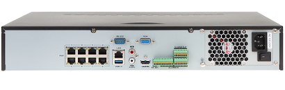 ENREGISTREUR IP DS 7708NI I4 8P 8 CANAUX SWITCH POE 8 PORTS Hikvision