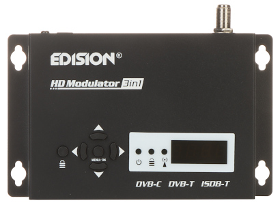MODULADOR DIGITAL DVB T DVB C ISDB T EDISION 3IN1 HD